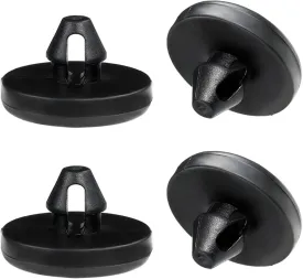 4 PCS Brake Switch Stopper, Auto Stopper Brake Switch Pad, Vehicle Clutch Pedal Stopper Brake Light Switch Stopper Suitable for Car Trucks SUVs, Universal Car Accessories