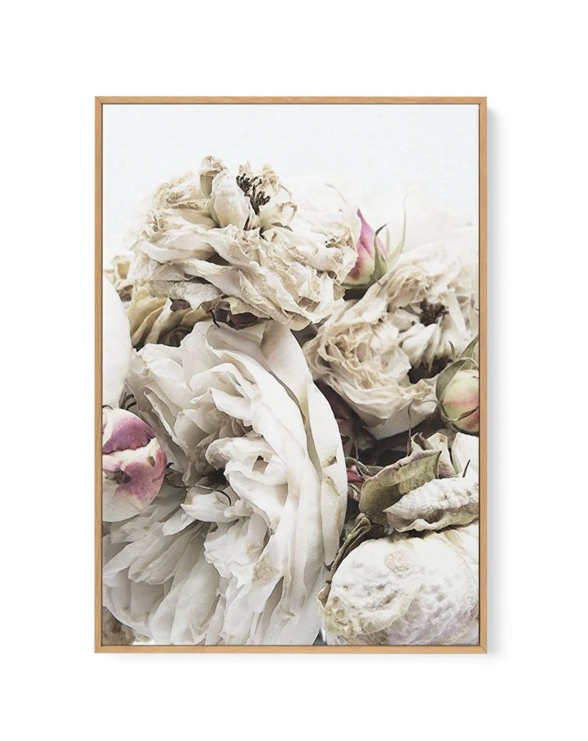 Au Revoir Fleur | Framed Canvas Art Print