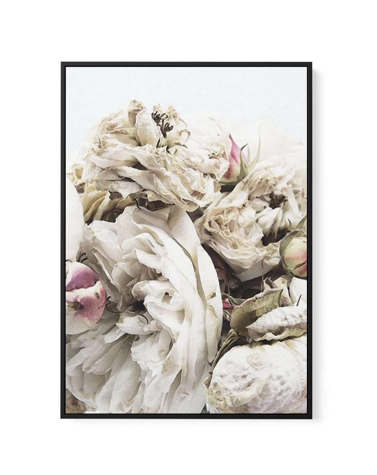 Au Revoir Fleur | Framed Canvas Art Print