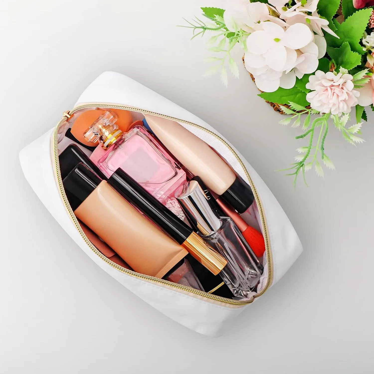 Beach Cruise Gifts for Women Girls Makeup Bag Trip Gifts for Beach Lover Friend Sister Friendship Present Summer Vacation Present Birthday Graduation Cosmetic Bags Summer Lovers Travel Pouch