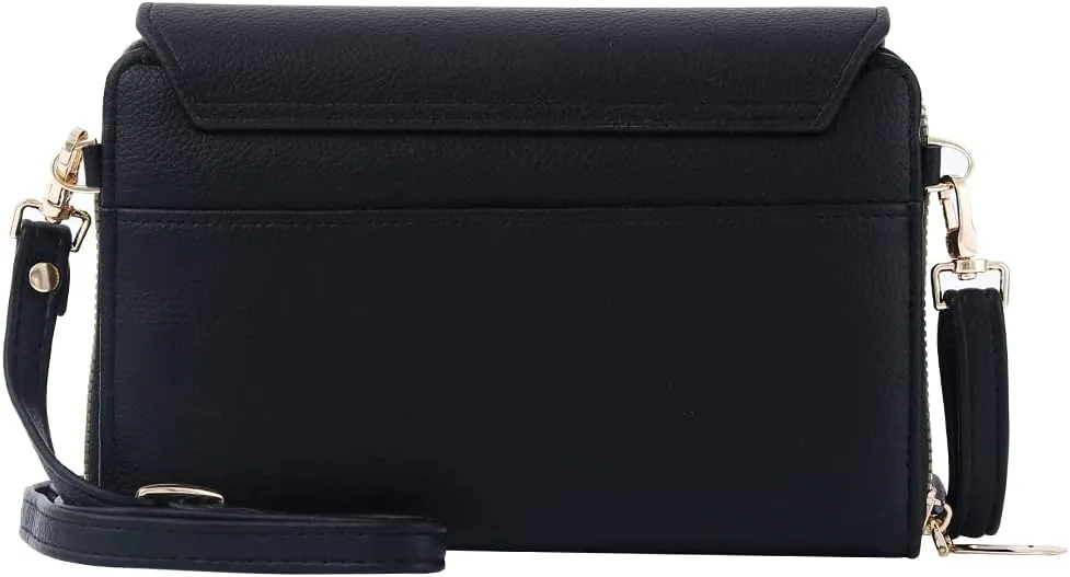 EVVE Small Crossbody Shoulder Bag For Women, Cell Phone Wallet Purse with Multiple Card Slots