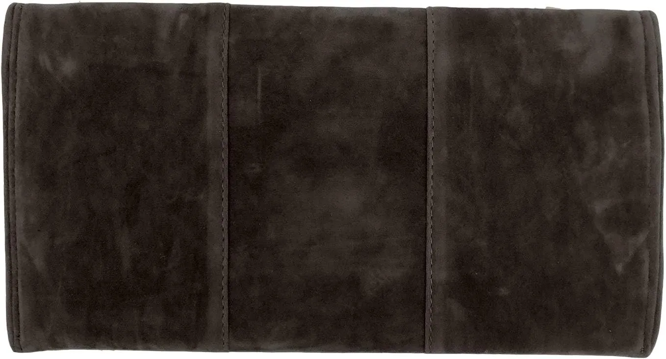 JNB Faux Microsuede Envelope Clutch