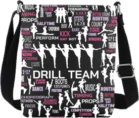JYTAPP Dance Drill Team Crossbody Bag Color Guard Dance Cheerleading Drill Team Gift Drill Team Dancer Gifts