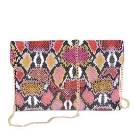 TEEK - Multi Color Python Printed Convertible Envelope
