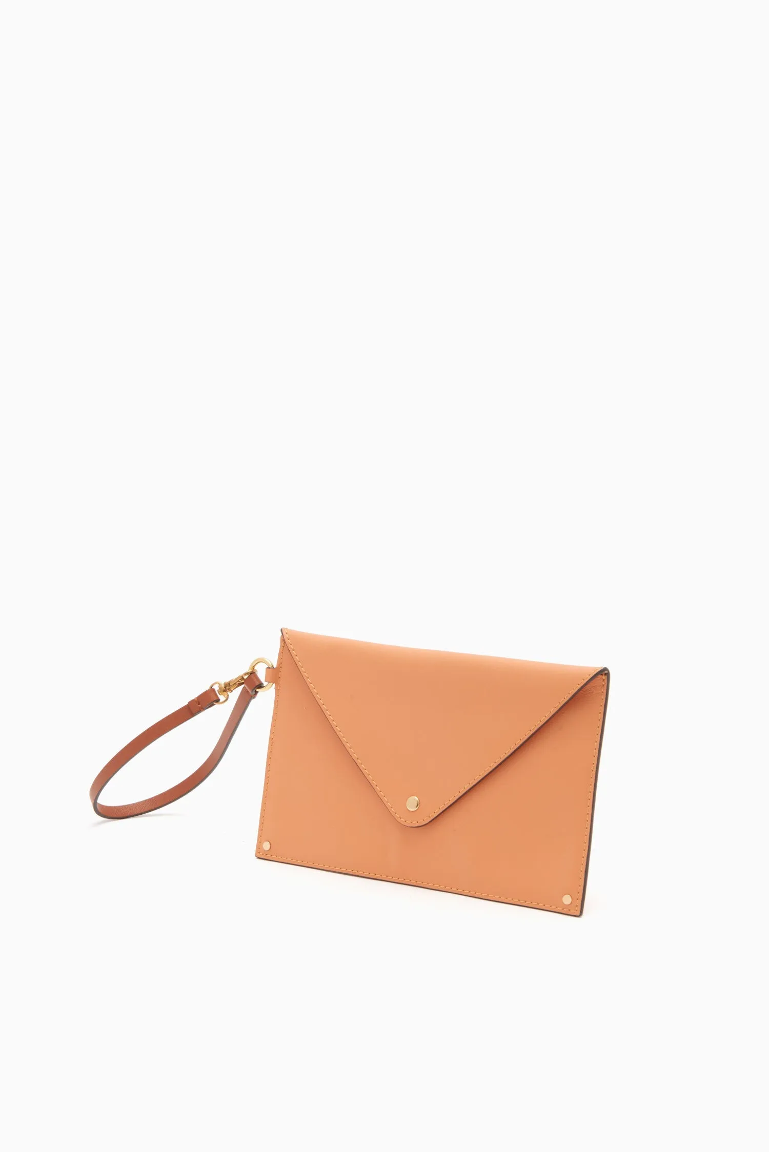 Ulla Johnson - Alvie Envelope Pouch in Copper Tan