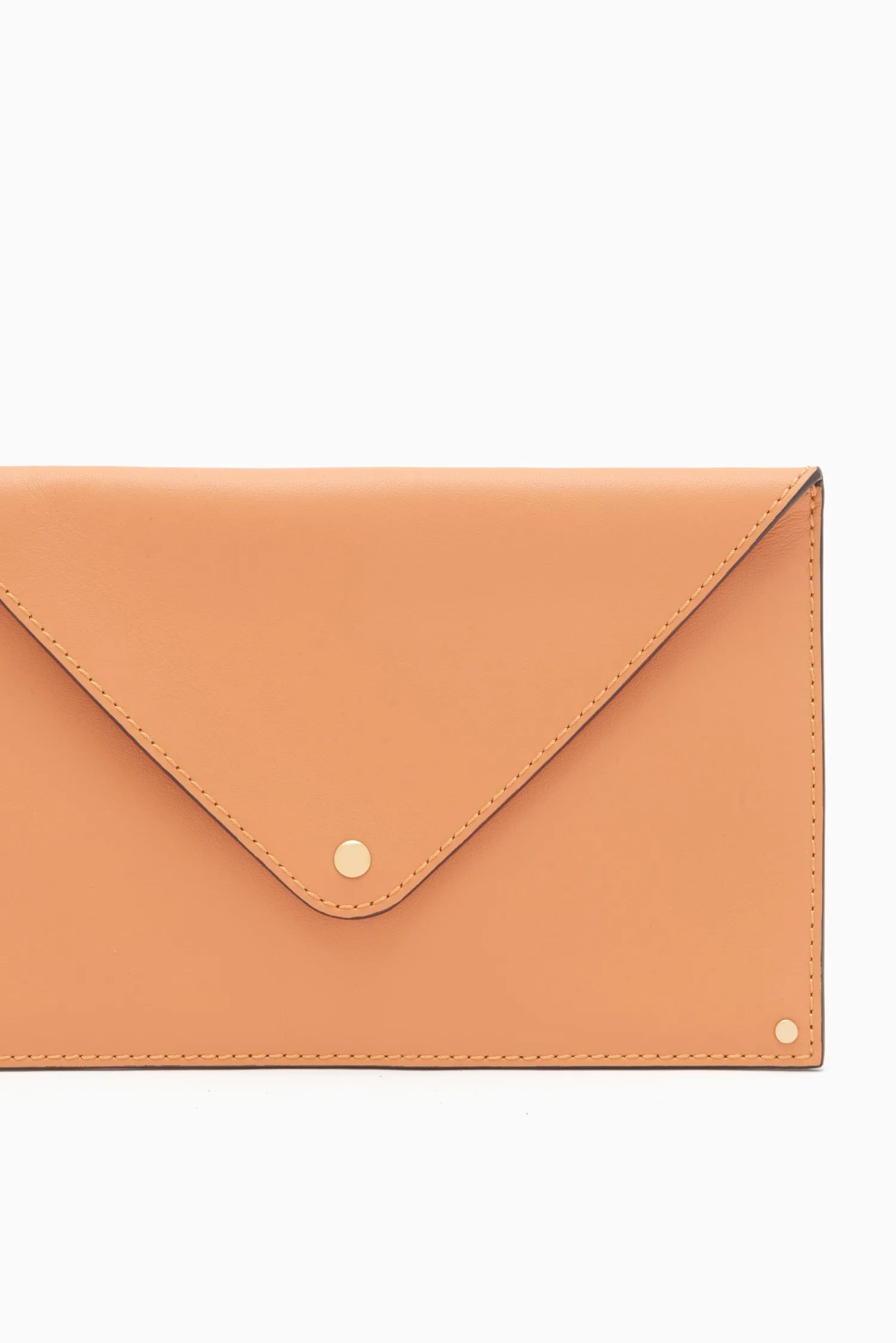Ulla Johnson - Alvie Envelope Pouch in Copper Tan