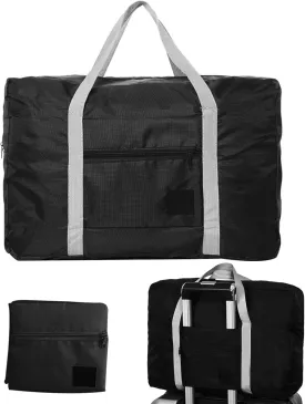 Underseat Cabin Bag,Travel Duffles, Travel Duffel Bag Foldable Weekend Hand Luggage Case for Travel Overnight Bag with Trolley Sleeve Carry on Luggage Gifts for Women Men