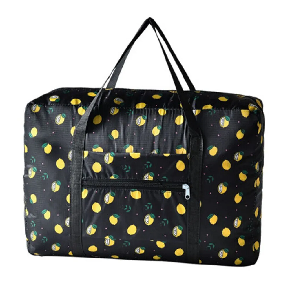 US Foldable Travel Luggage Carry-on Shoulder Duffle Bag Lightweight Sport Tote