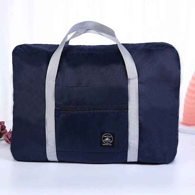 US Foldable Travel Luggage Carry-on Shoulder Duffle Bag Lightweight Sport Tote