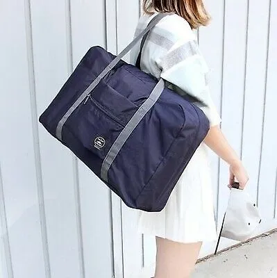 US Foldable Travel Luggage Carry-on Shoulder Duffle Bag Lightweight Sport Tote