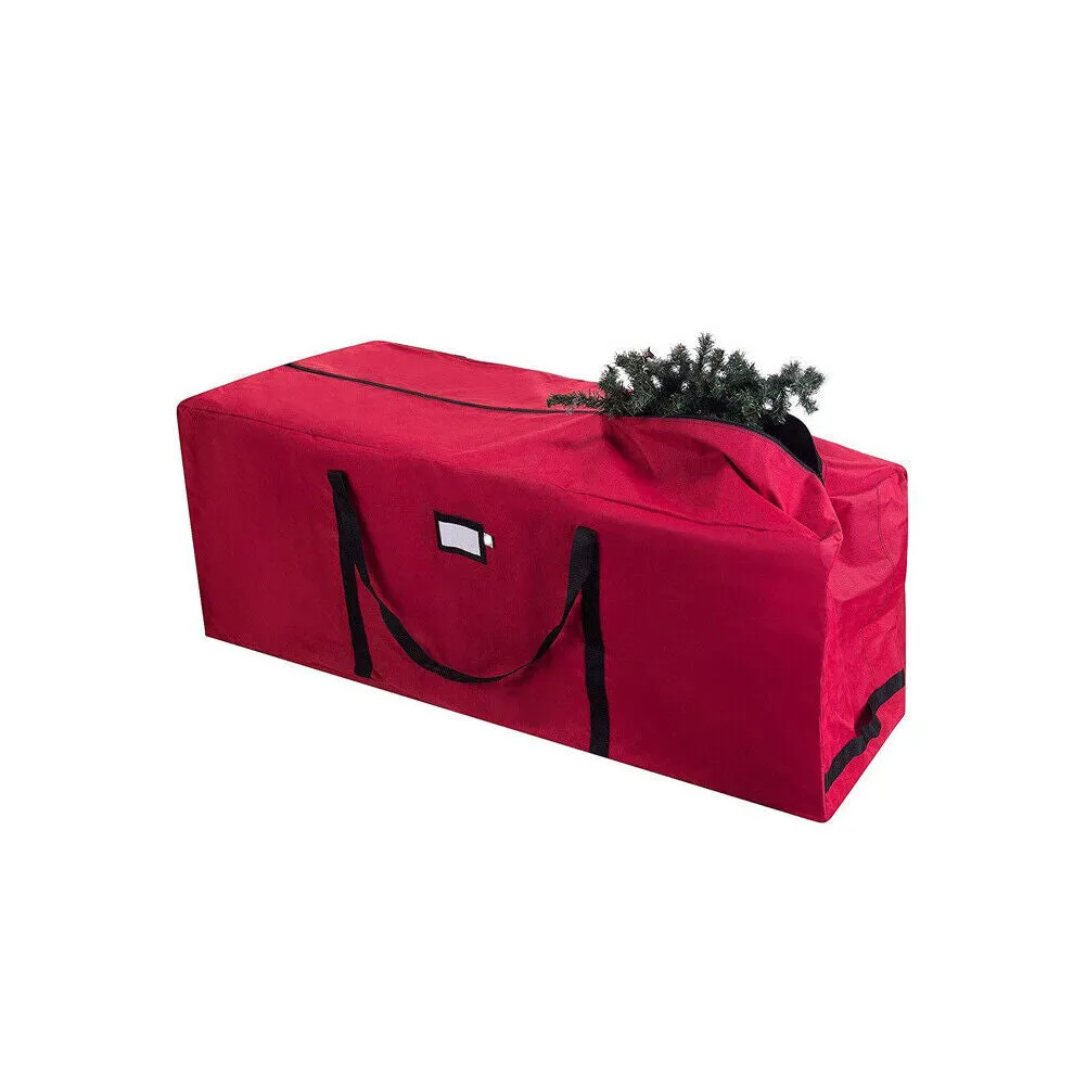 US Red Canvas Protects Holiday Decoration Inflatables Christmas Tree Storage Bag