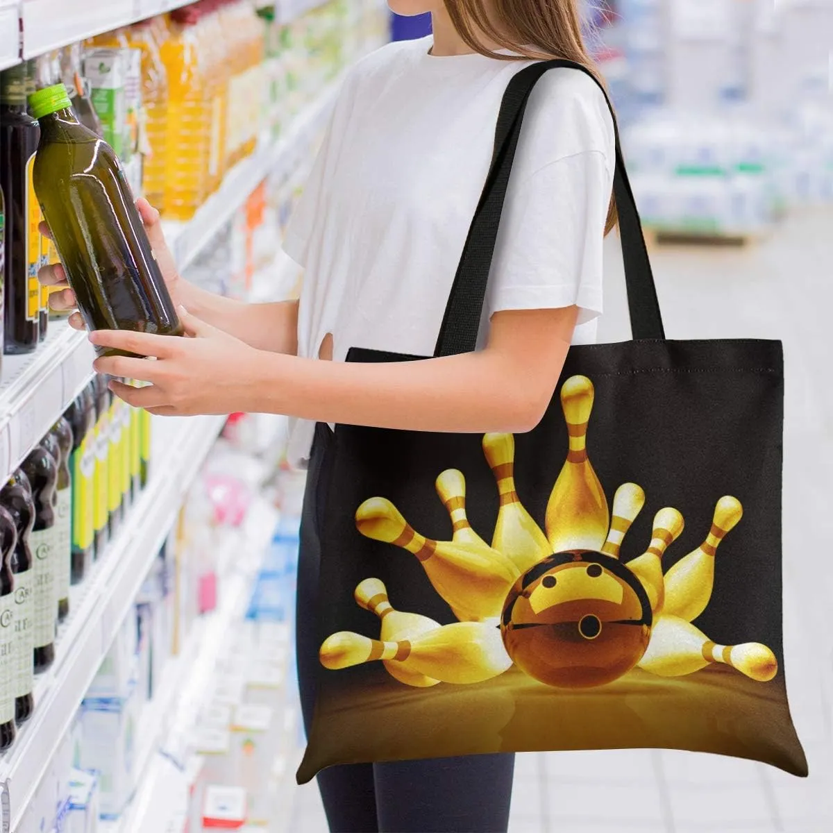 visesunny Fashion Floral Tote Bag with Interior Pocket Lightweight Travel Shoulder Bag Handbag Purse
