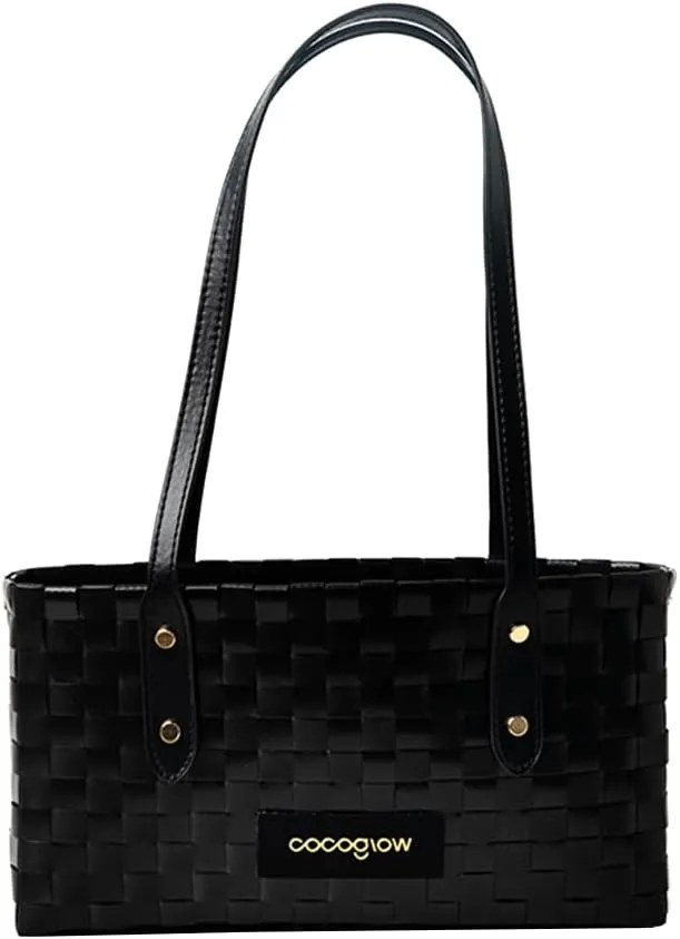 Women's Woven BagPP eco-Friendly Bag,Trendy Travel BagHandbagTop-HandleShoulder Bags